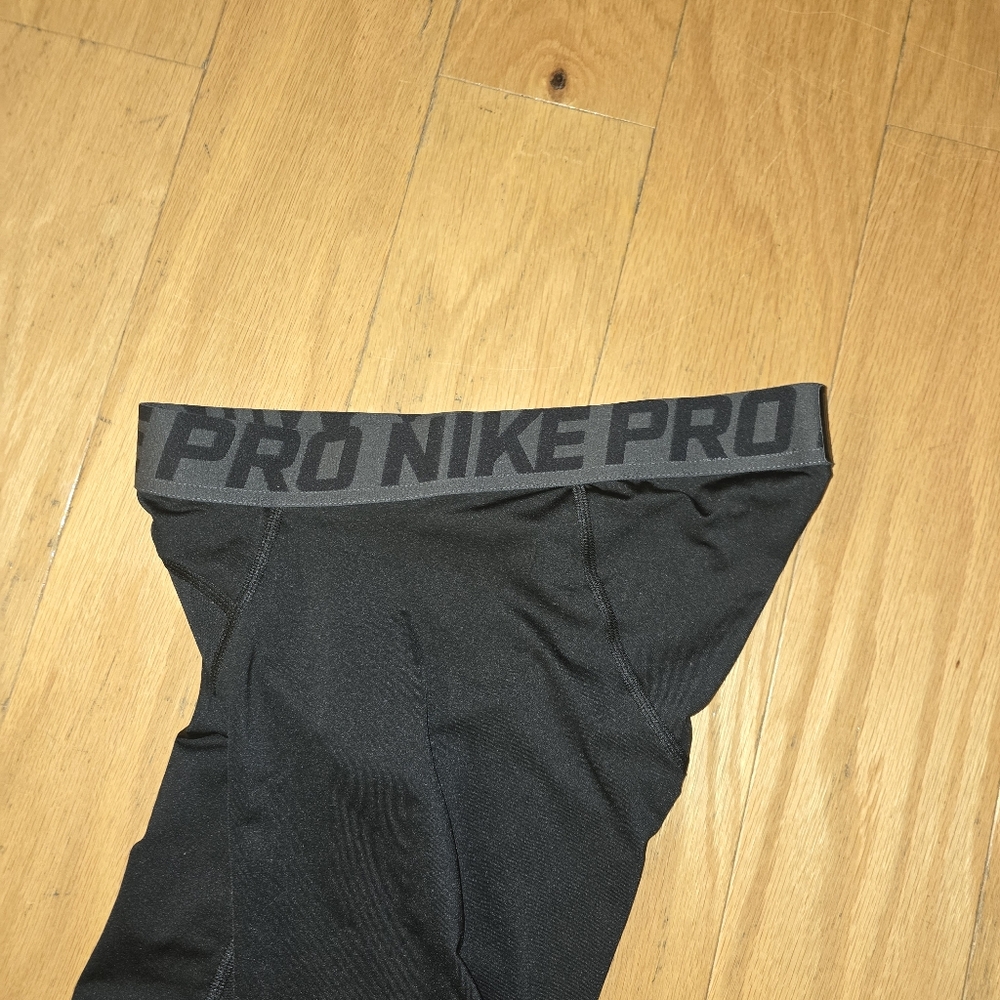 Nike Black Skinny Athletic Pants | Made in Jordan - Picture 3 of 6